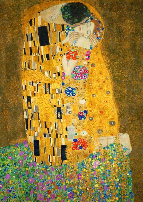Puzzle Pocałunek Gustaw Klimt 1000