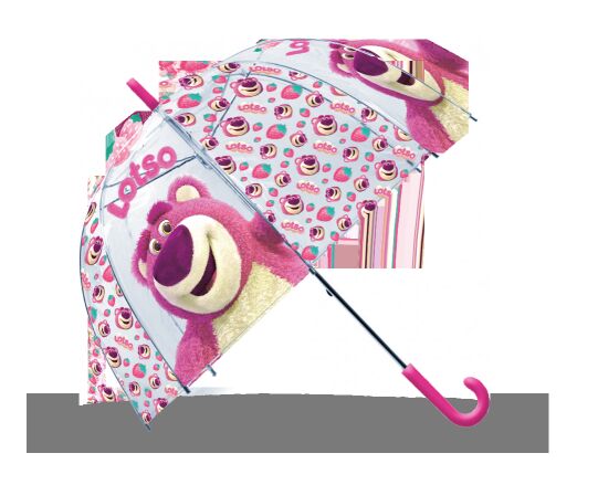 Parasolka manualna przezroczysta Lotso 46 cm LTS00012