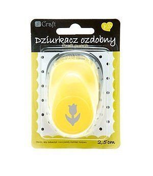 Dziurkacz ozdobny 2,5CM TULIPAN 2