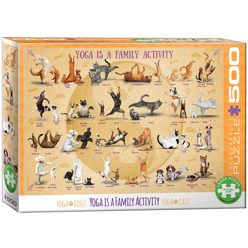 Puzzle 500 joga 6500-5354
