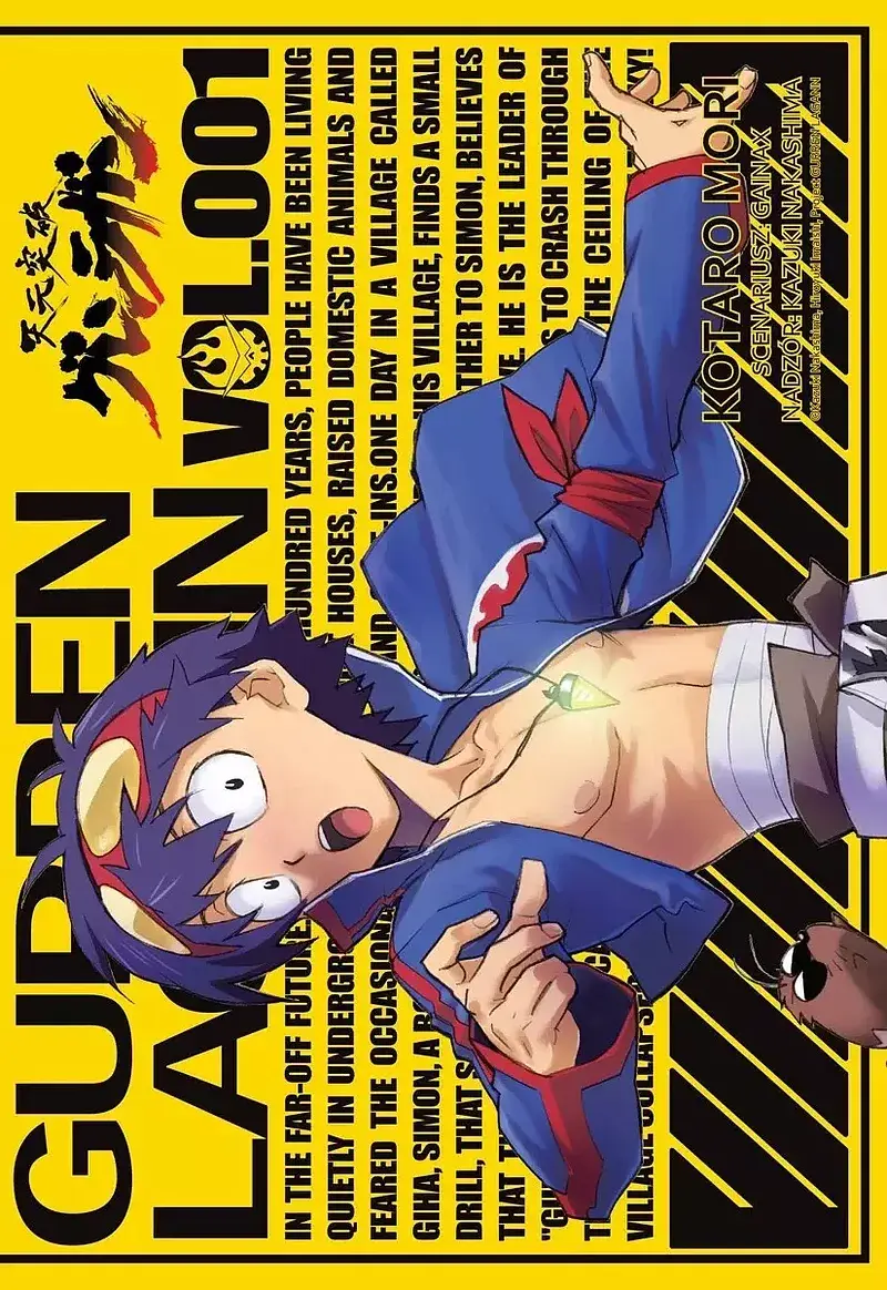 Przebijający niebiosa Gurren Lagann - 01