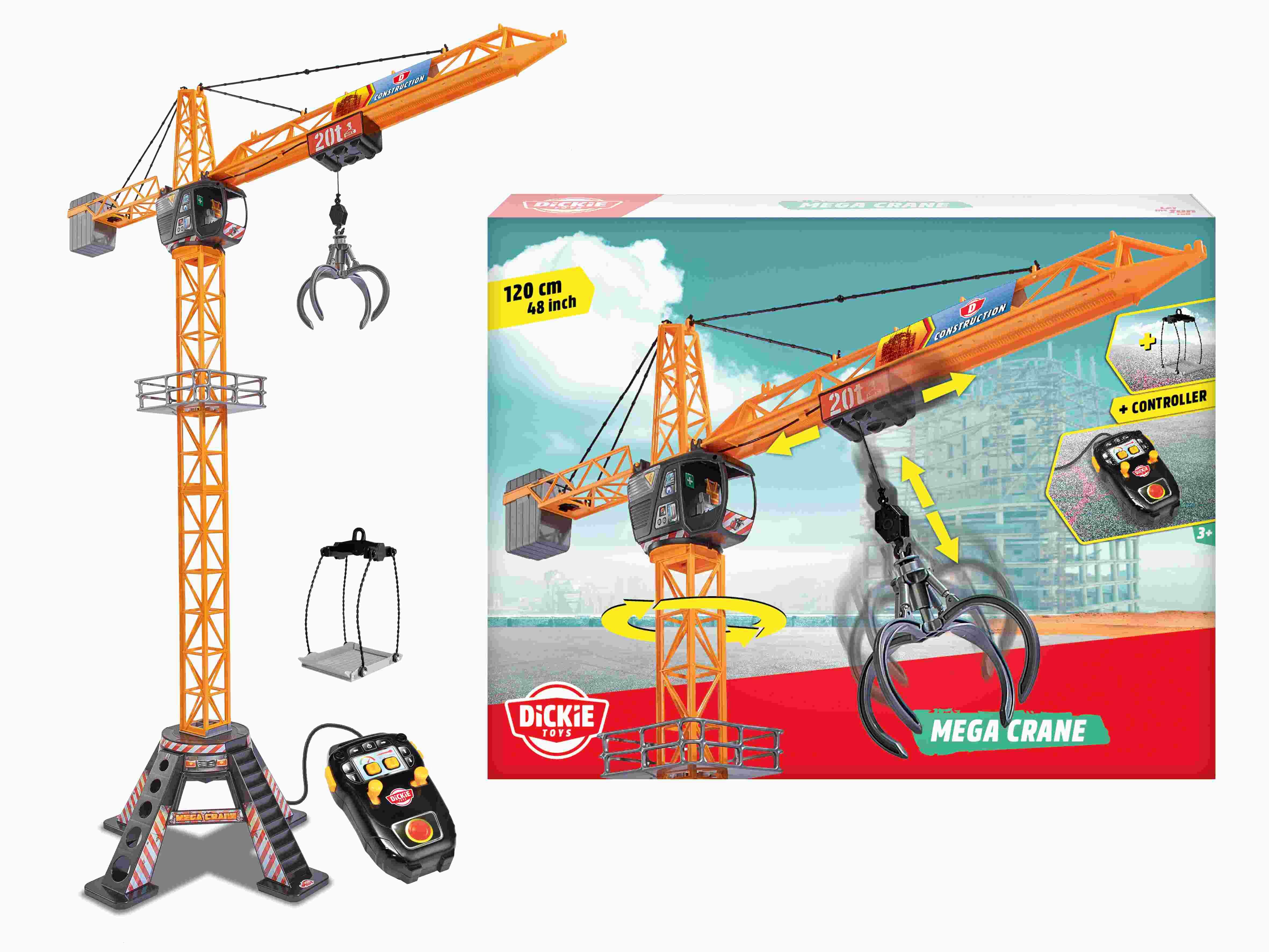 Dźwig mega CraneDickie Toys 120 cm