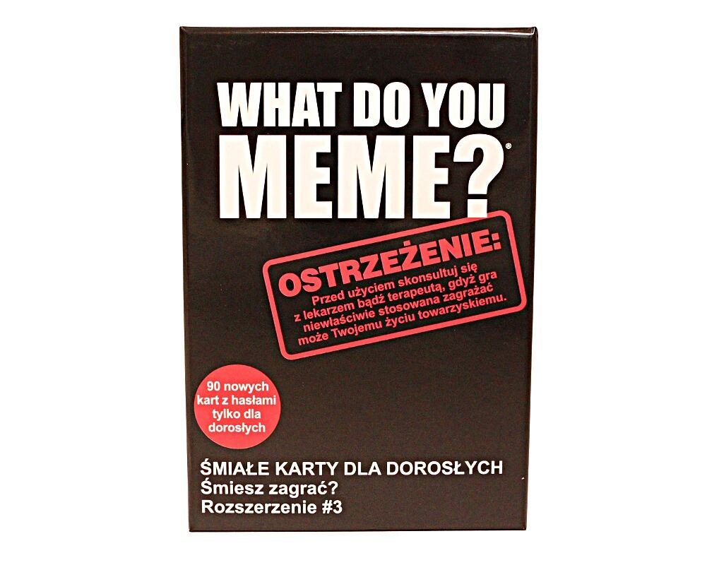 Gra What Do You Meme? Extra paka Śmiałe karty dla dorosłych EP60075