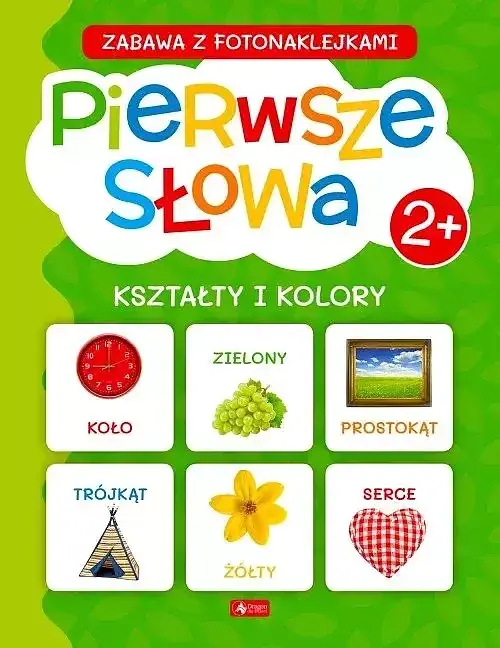ierwsze słowa Zabawa z fotonaklejk Kształty Fabulo