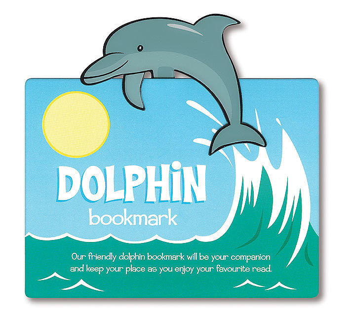 Zwierzęca zakładka do książki dolphin delfin