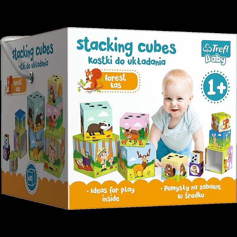 Kostki do układania las stacking cubes 60664