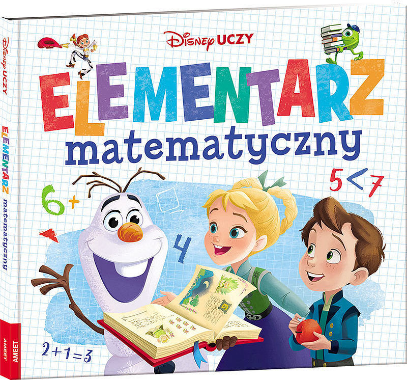 Disney uczy mix. Elementarz matematyczny uem-9301