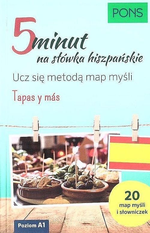 5 minut na słówka hiszpańskie ucz się metodą map myśli poziom a1 pons w. 1