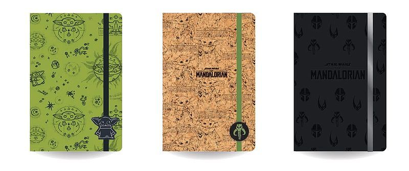 Notes a5 80 k. Linia z gumką disney fashion mandalorian 1 szt. Mix
