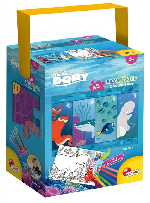 Puzzle Maxi Dwustronne Gdzie jest Dory 48