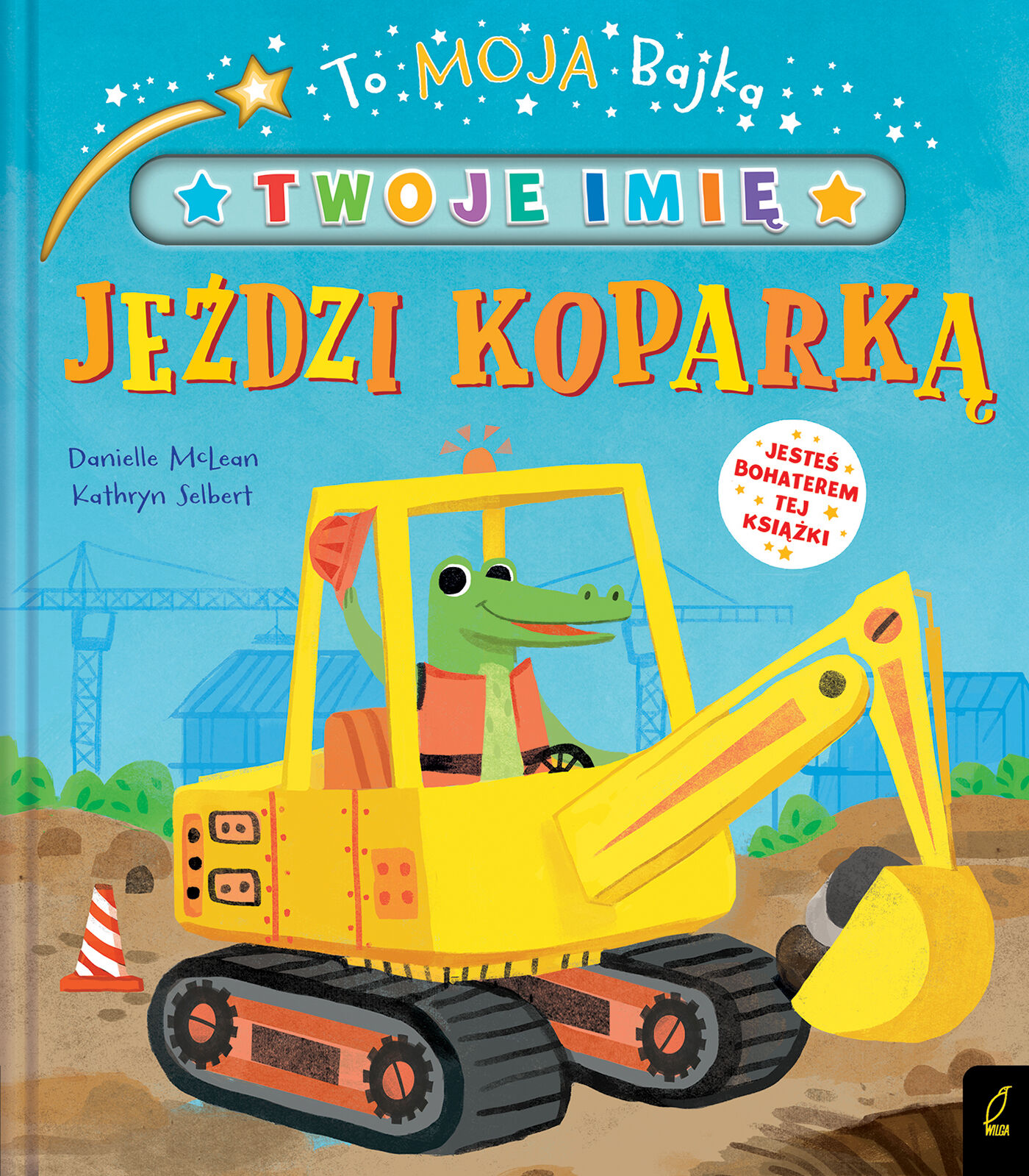 To moja bajka. Jeździ koparką