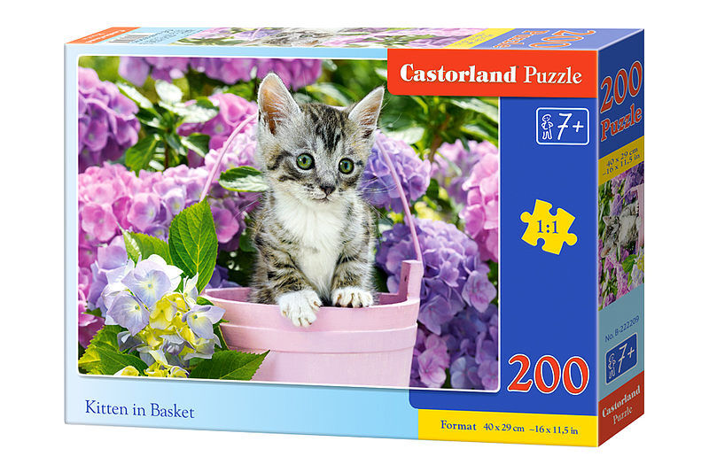 Puzzle 200 kociak b-222209