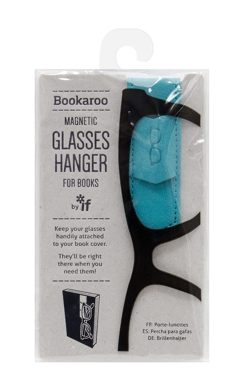 Uchwyt na okulary turkusowy bookaroo glasses hanger if