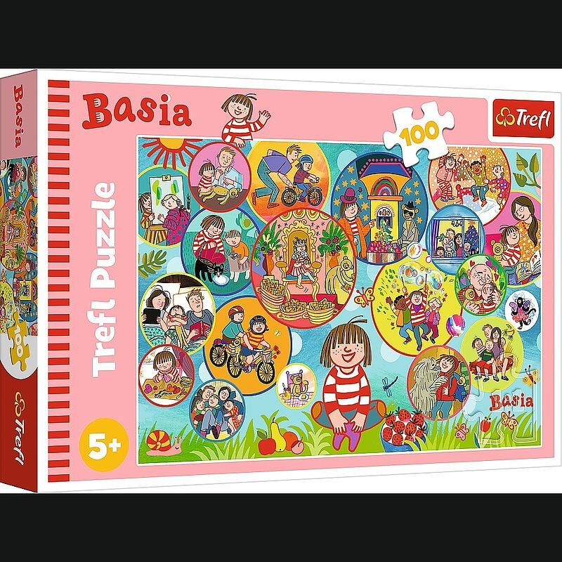 Puzzle 100 spędź dzień z basią 16453