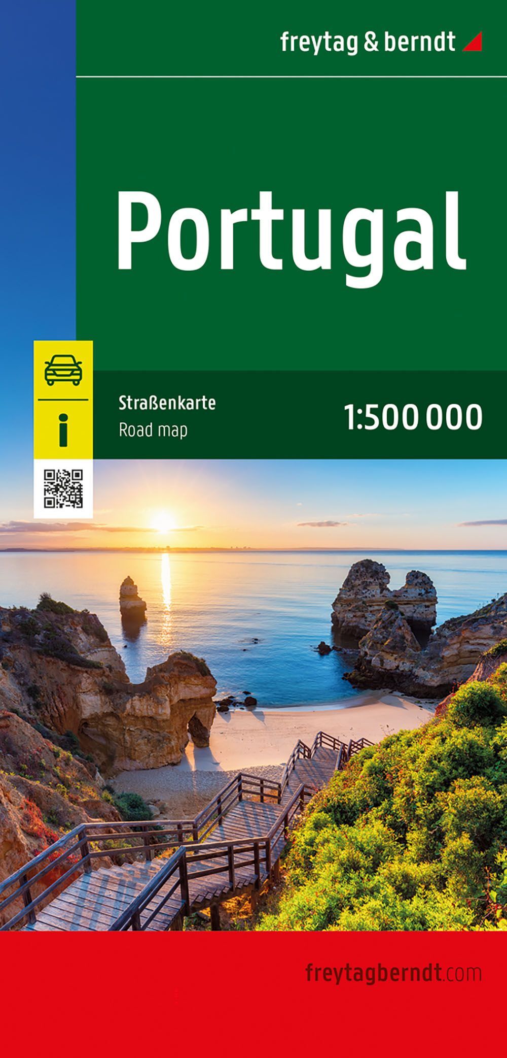Mapa Portugalia 1:500 000