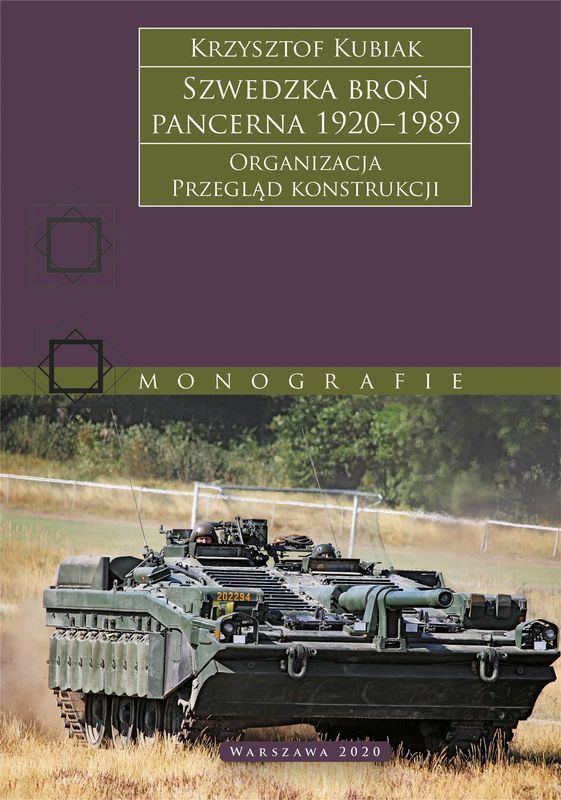 Szwedzka broń pancerna 1920–1989. Organizacja. Przegląd konstrukcji