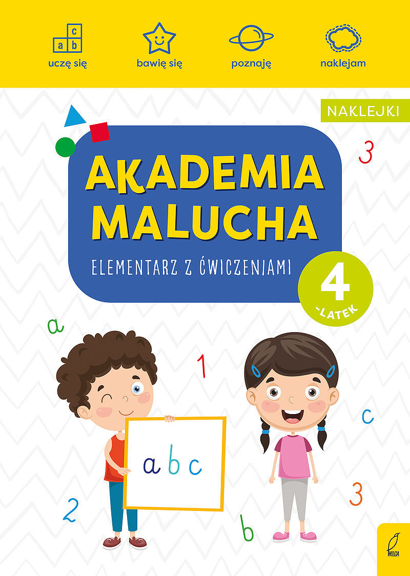 Akademia malucha. Elementarz z ćwiczeniami. 4-latek