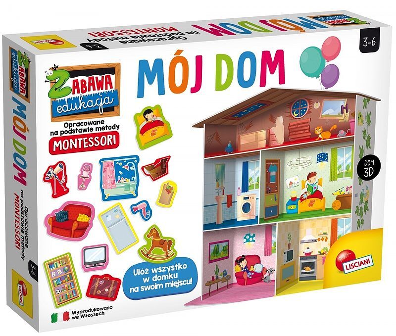 Montessori Zabawa edukacyjna Mój dom