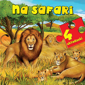 Na safari. Układanki 9 elementów
