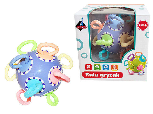 Kula sensoryczna gryzak