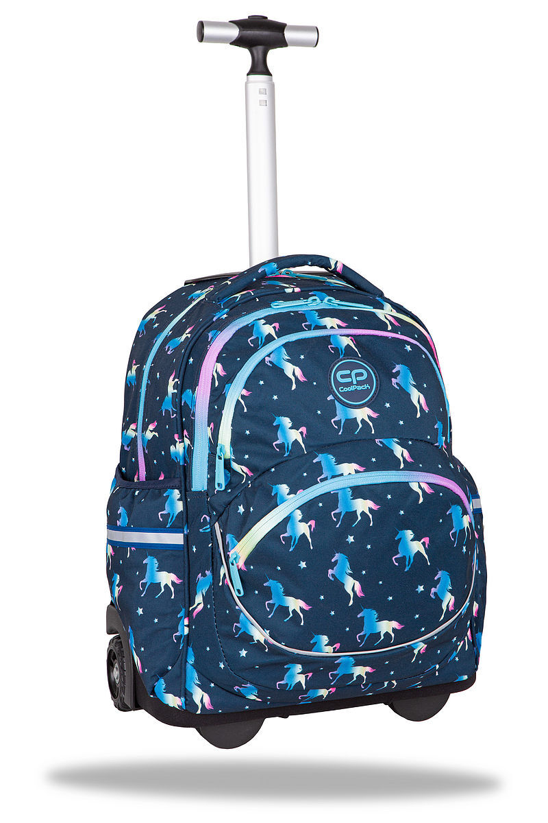 Coplecak 2-komorowy na kółkach coolpack blue unicorn