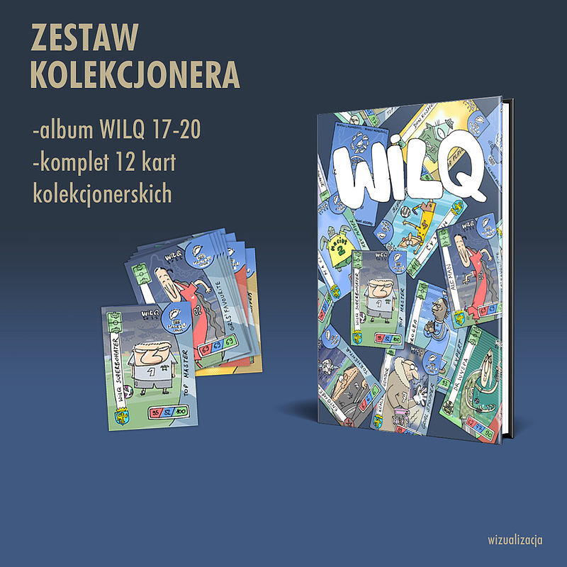 Wilq Superbohater - wydanie zbiorcze, tom 5 - 17-18-19-20 (Album) - zestaw kolekcjonera