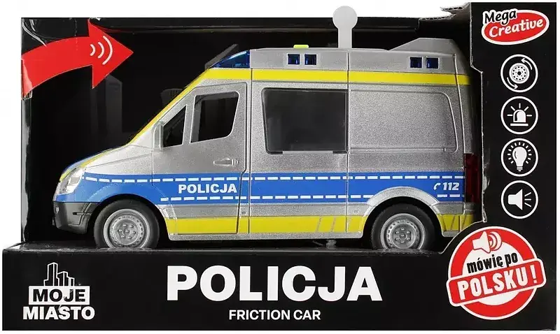 Auto policja moje miasto