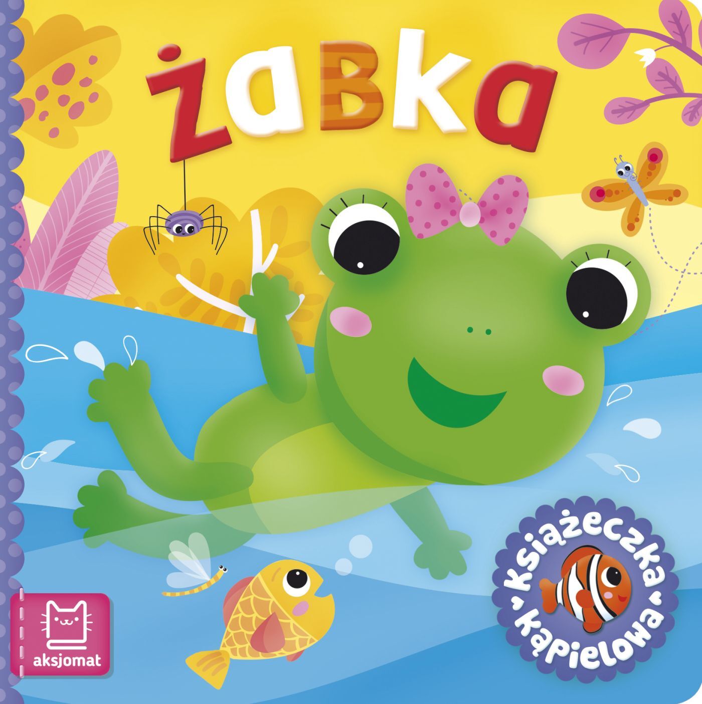 Książeczka kąpielowa. Żabka