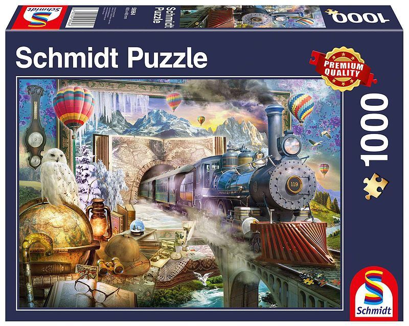 Puzzle 1000 magiczna podróż