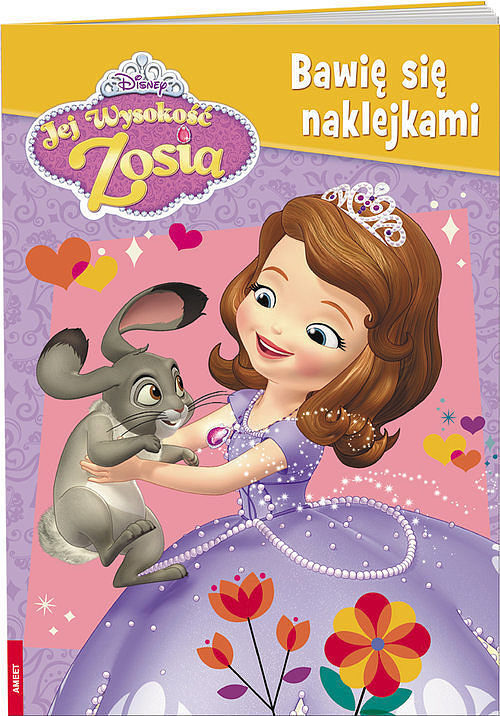 Jej Wysokość Zosia Bawię się naklejkami