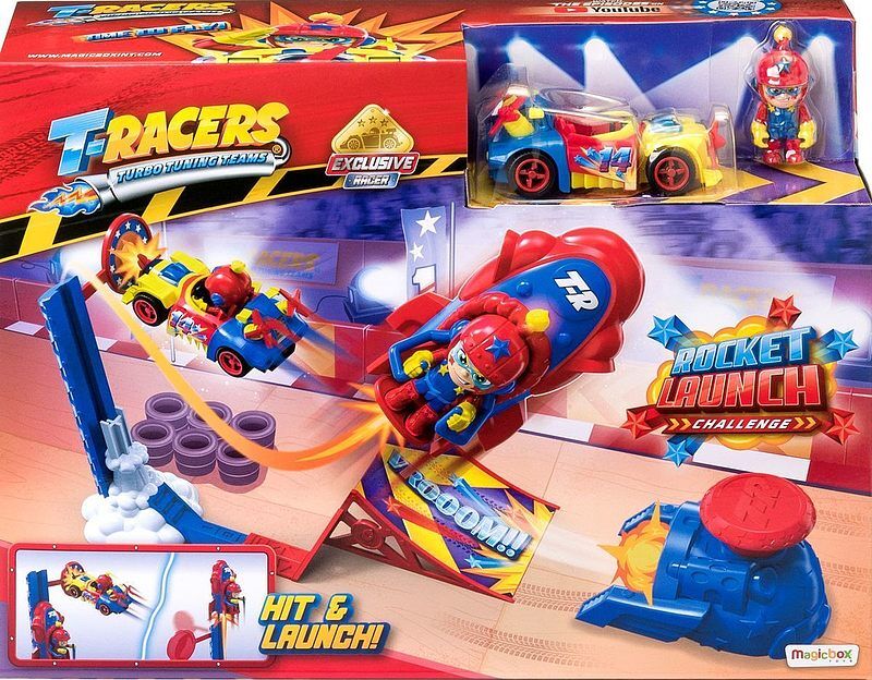 T-racers rocket launch