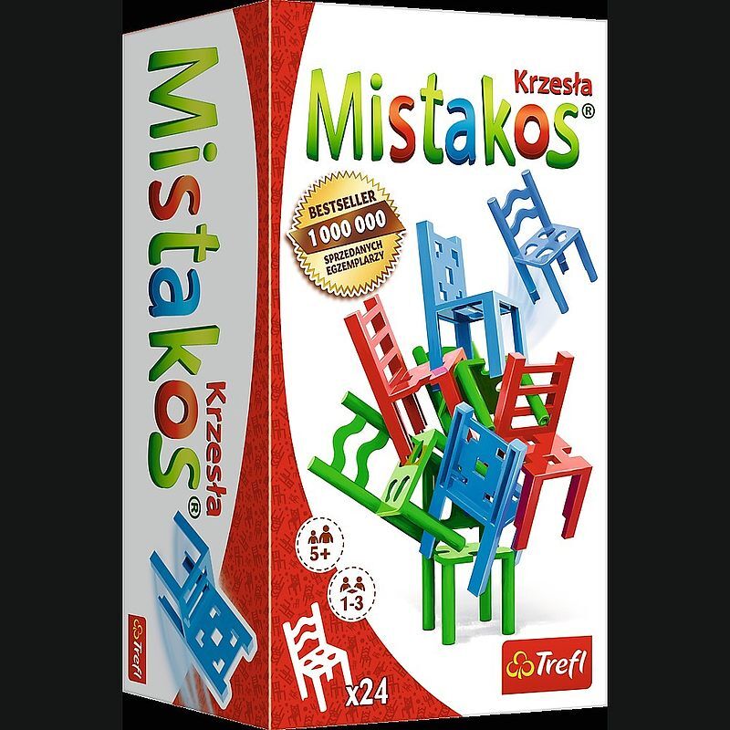 Mistakos krzesła 3 osoby