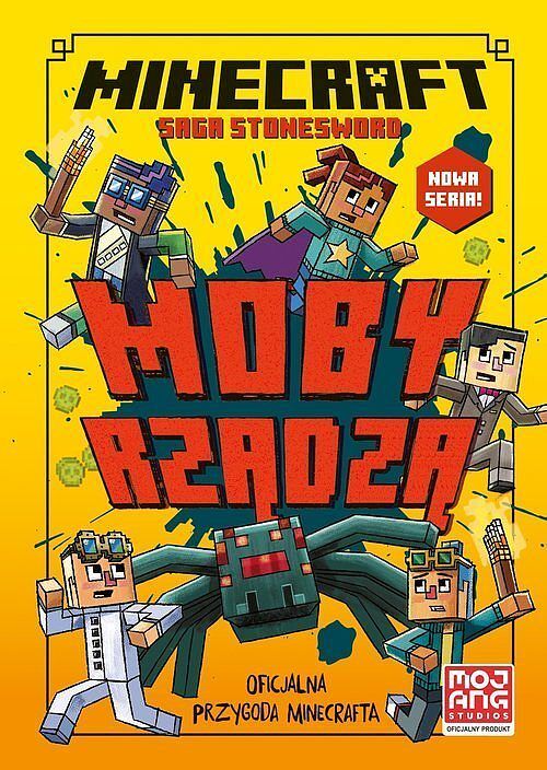 Minecraft. Moby rządzą! Saga Stonesword. Tom 2