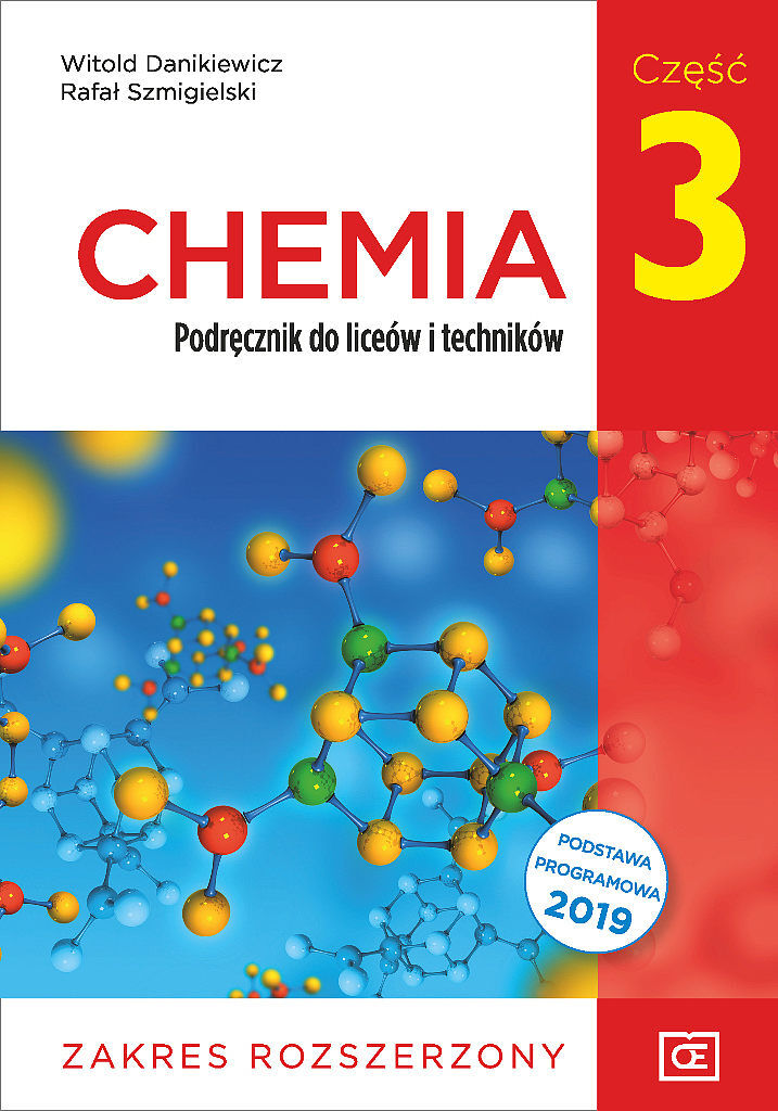 Nowe chemia podręcznik dla klasy 3 liceów i techników zakres rozszerzony chr3