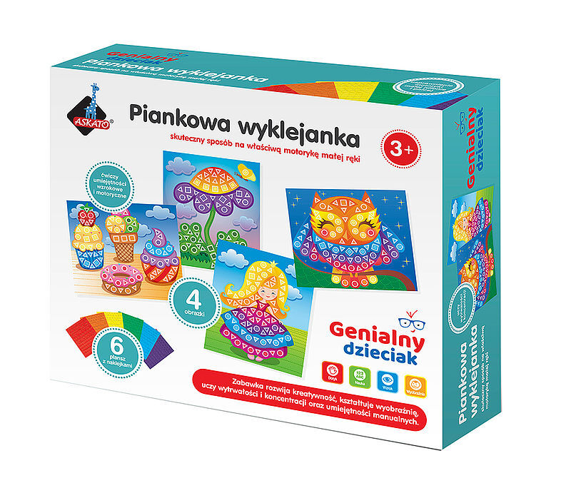 Genialny dzieciak Piankowa Wyklejanka
