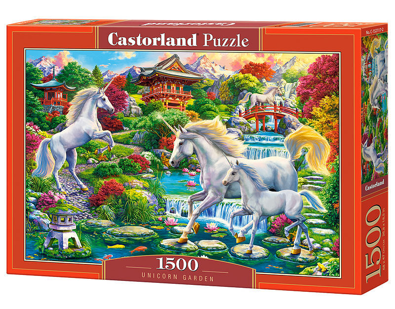 Puzzle 1500 Unicorn Garden