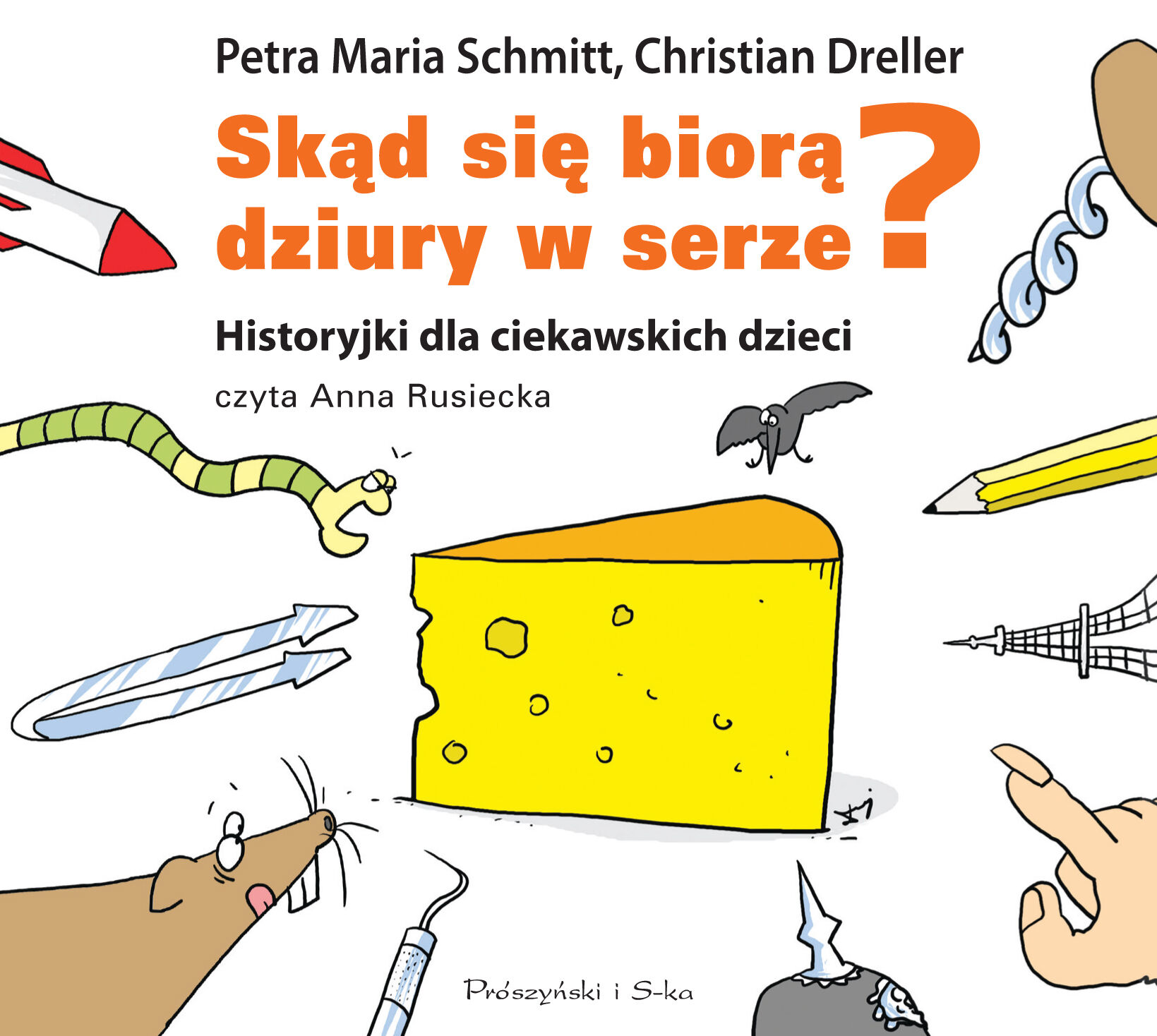 Skąd się biorą dziury w serze? (audiobook CD)