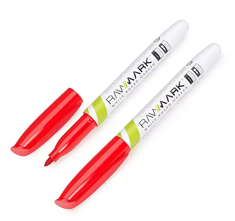Marker suchościeralny bez magnesu czerwony 1szt
