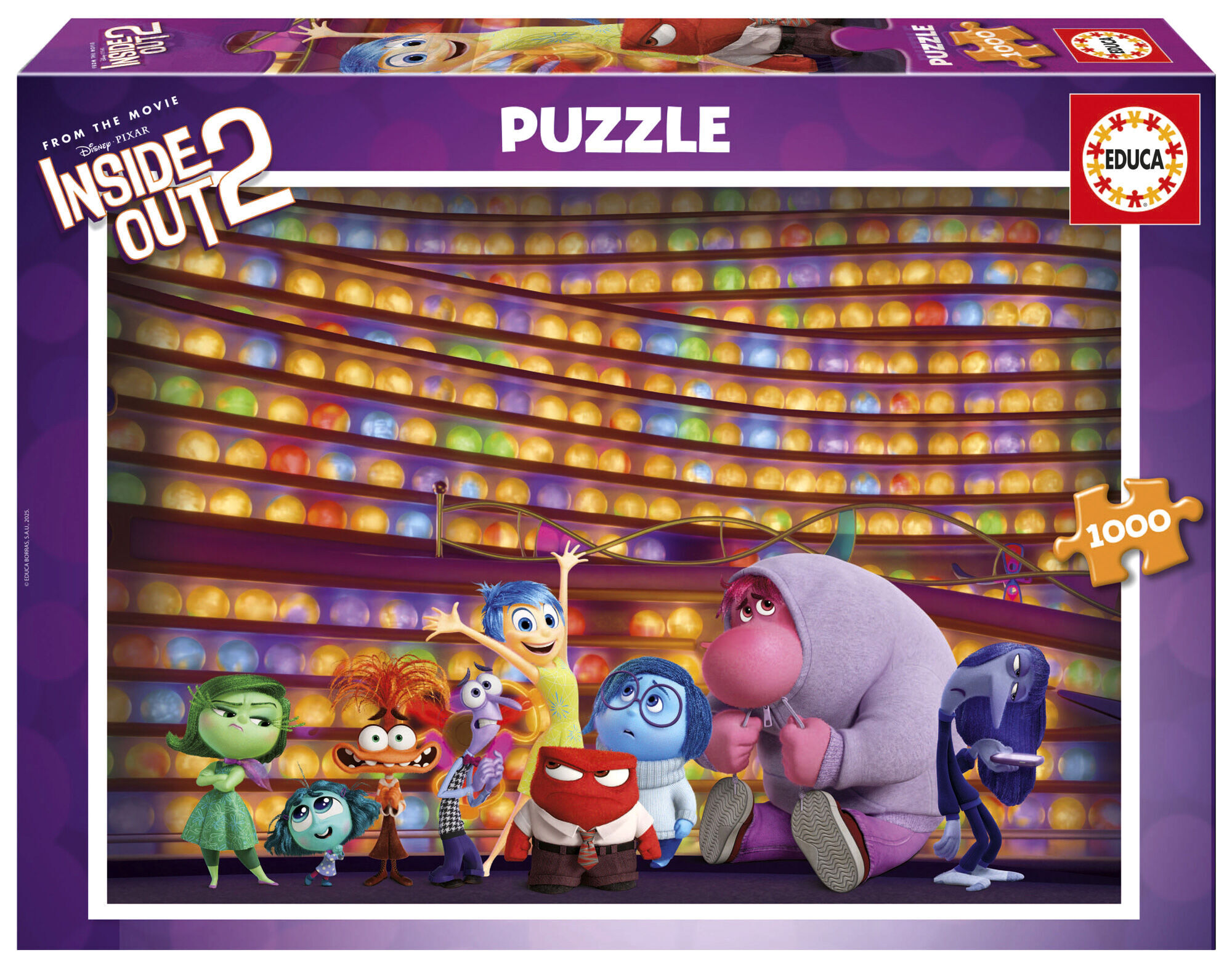 Puzzle 1000 W głowie się nie mieści 2 113438