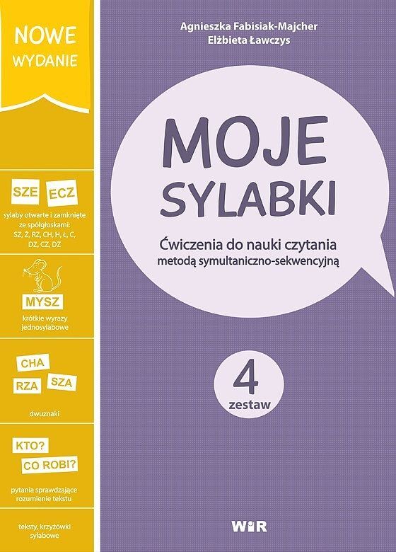 Moje sylabki zestaw 4 nw