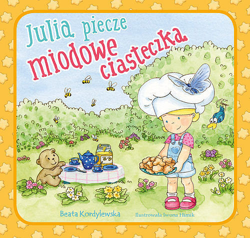 Julia piecze miodowe ciasteczka