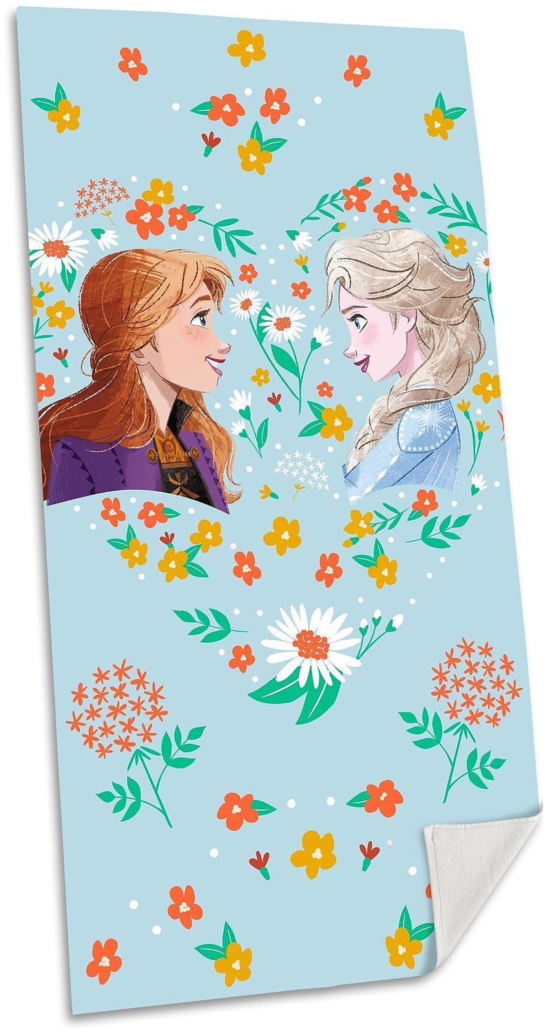 Ręcznik plażowy frozen 70x140 cm fr-223t