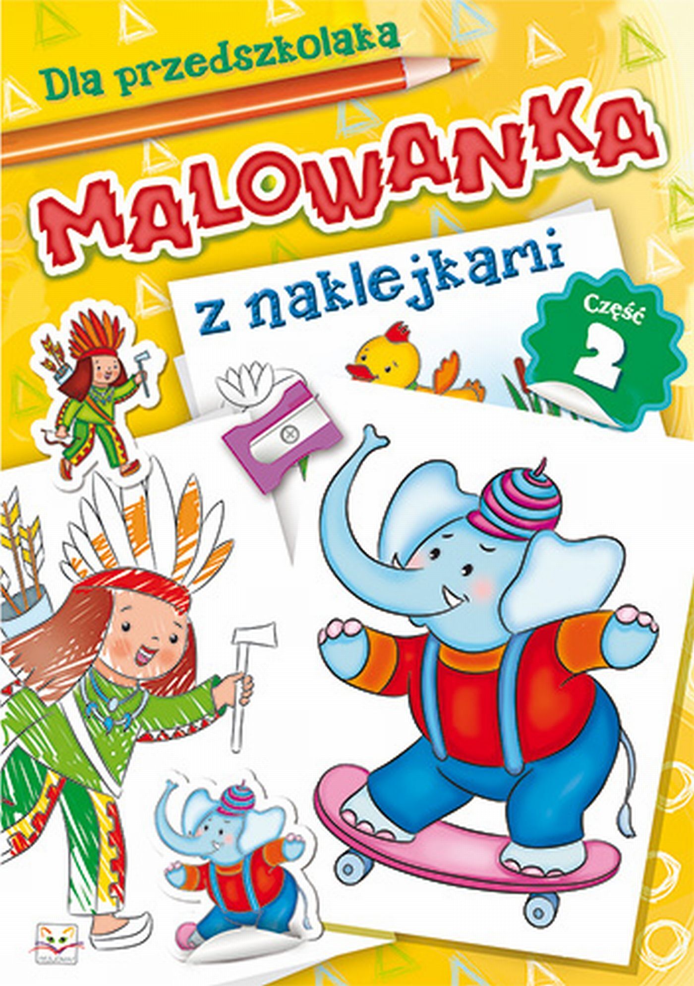 Malowanka z naklejkami cz. 2