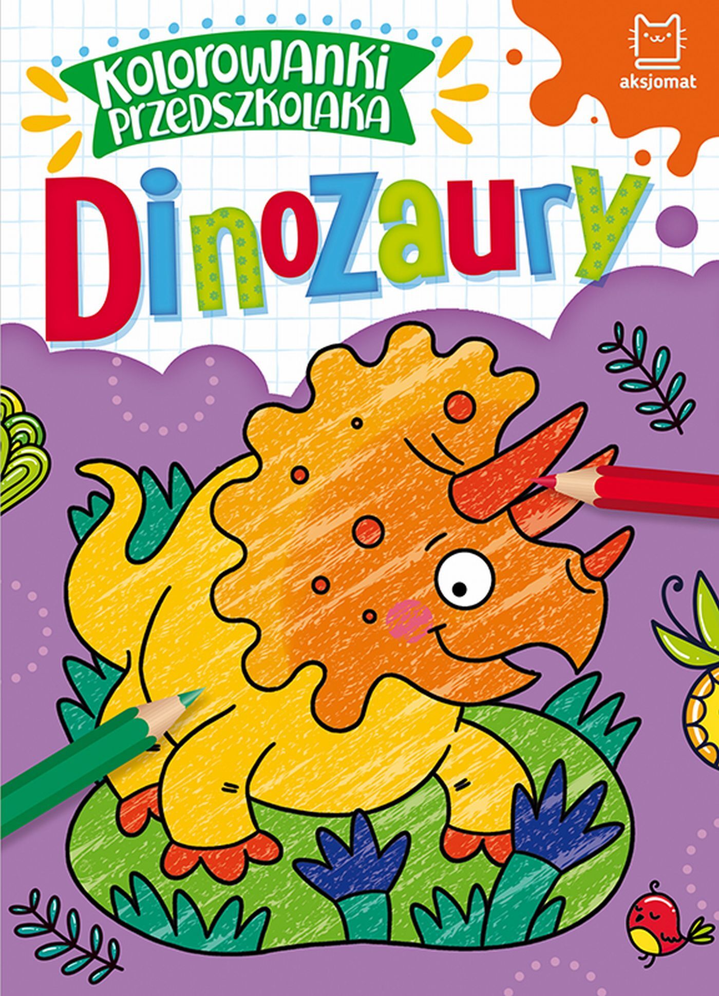 Kolorowanki przedszkolaka. Dinozaury