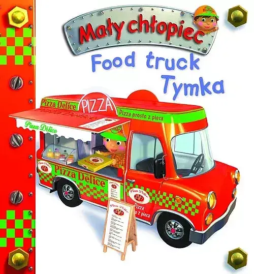 Food truck Tymka. Mały chłopiec