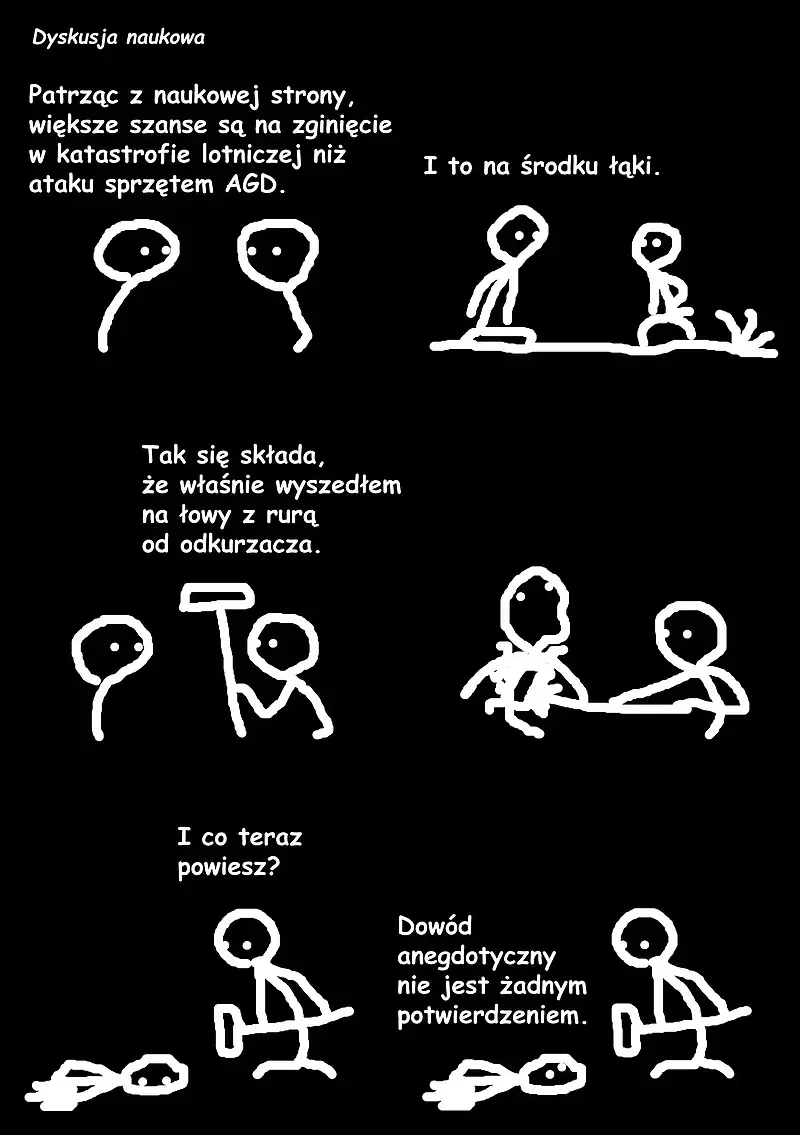 Patyczaki z painta: w nocy