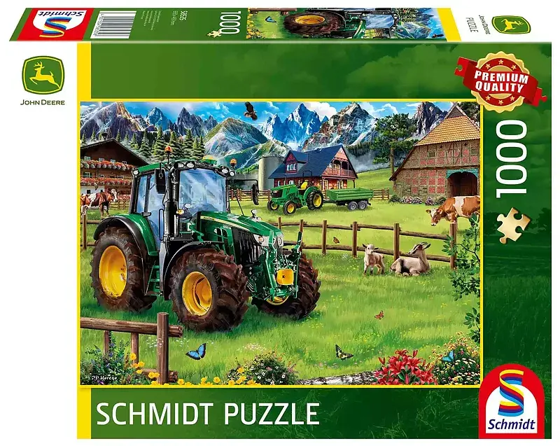Puzzle 1000 pq traktor 6120m john deere 112723