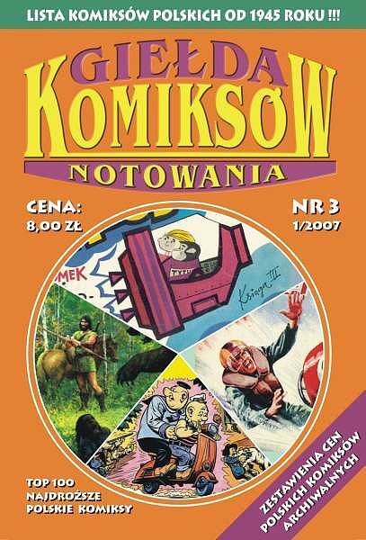 Giełda Komiksów - Notowania #3 (1/2007)
