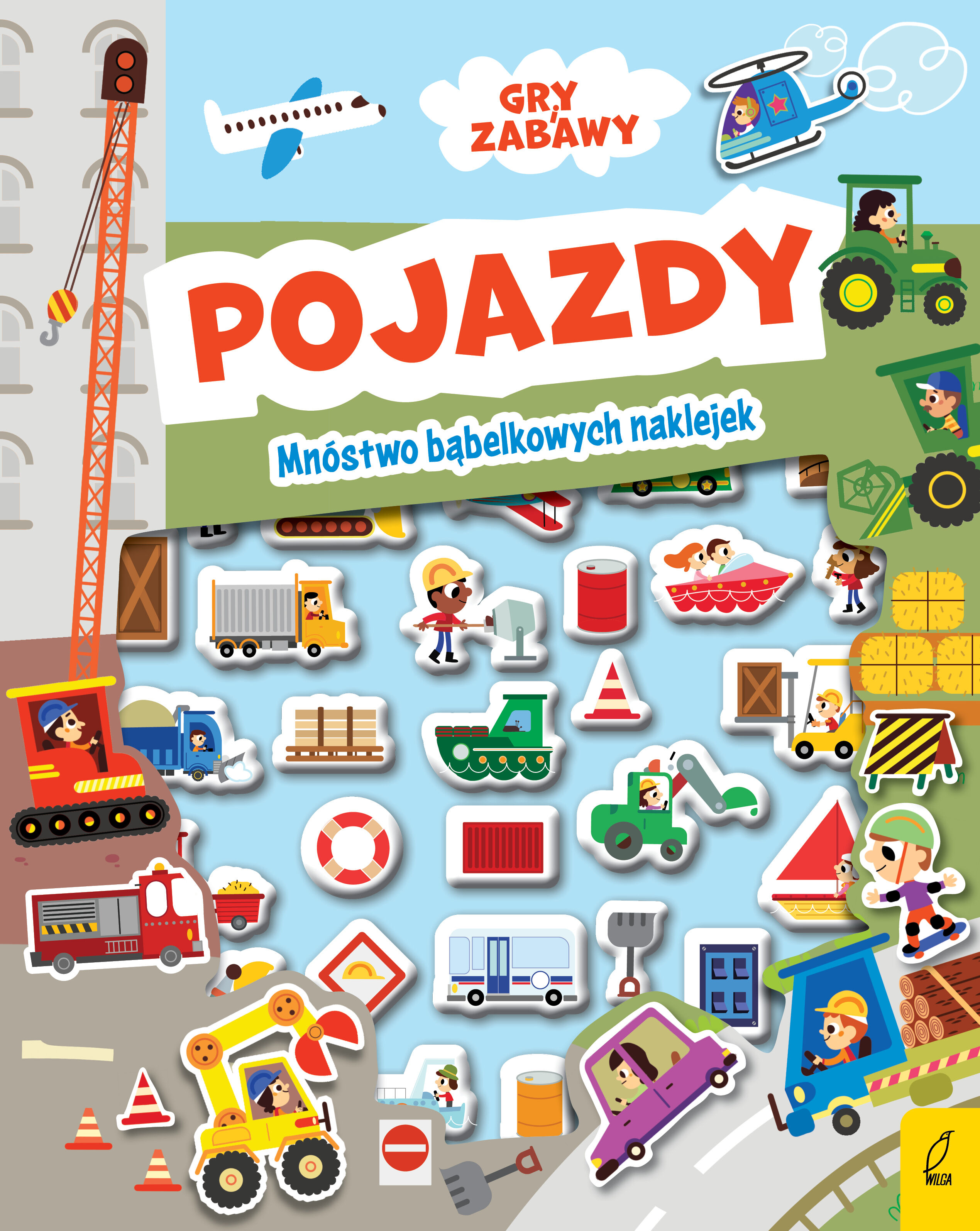 Wypukłe naklejki. Pojazdy