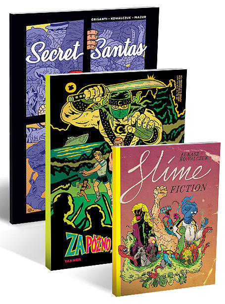 Łukasz Kowalczuk Przedstawia: Za późno, by przebaczyć & Rad Erwank / Slime Fiction / Secret Santas